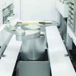 Figure 3: High-speed wafer transfer via the Trymax equipment front-end module.